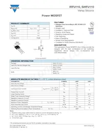 IRFU110 Datasheet Copertura