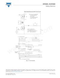 IRFZ20 Datasheet Pagina 7