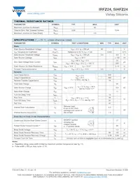 IRFZ24 Datenblatt Seite 2