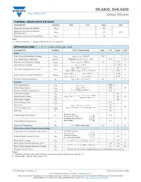 IRL640STRR Datasheet Pagina 2