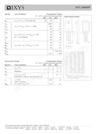 IXTC26N50P Datenblatt Seite 2