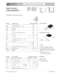 IXTH88N15數據表 封面