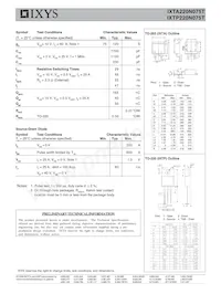 IXTP220N075T Datasheet Pagina 2