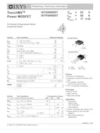 IXTP88N085T數據表 封面