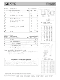 IXTP88N085T數據表 頁面 2