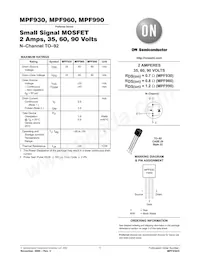 MPF990 Datenblatt Cover