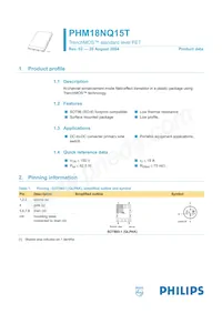 PHM18NQ15T Datasheet Copertura