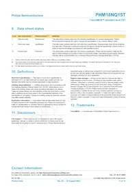 PHM18NQ15T Datasheet Pagina 11