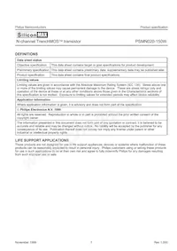 PSMN020-150W Datasheet Pagina 7