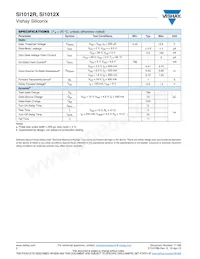 SI1012R-T1-E3 Datasheet Page 2