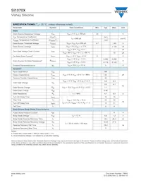 SI1070X-T1-E3 Datasheet Pagina 2