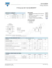 SI1413EDH-T1-GE3數據表 封面