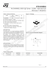 STE48NM60 Datenblatt Cover