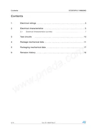 STI11NM60ND Datasheet Pagina 2