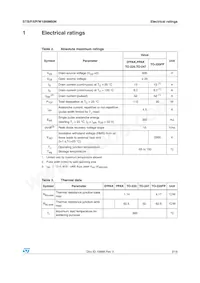 STI18NM60N數據表 頁面 3