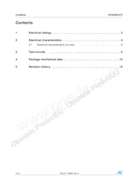 STK20N75F3 Datasheet Pagina 2