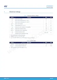 STP6N52K3 Datenblatt Seite 2