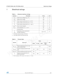 STU75N3LLH6-S Datasheet Page 3