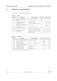 STU90N4F3 Datasheet Page 4