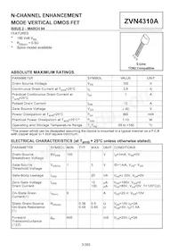 ZVN4310ASTZ數據表 封面