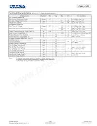 ZXM61P02FTC Datenblatt Seite 3