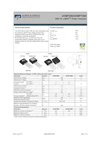 AOW7S60 Datasheet Copertura