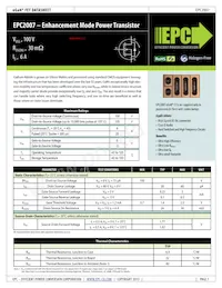 EPC2007數據表 封面