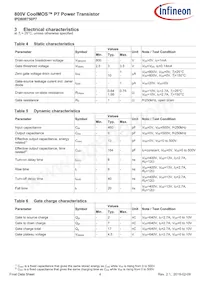 IPD80R750P7ATMA1 Datasheet Page 4