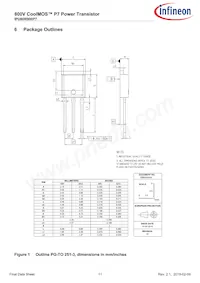 IPU80R900P7AKMA1 Datasheet Page 11