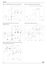 IRF840 Datasheet Pagina 6