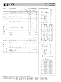 IXFH150N15P Datasheet Pagina 2