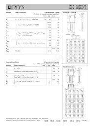 IXFK52N60Q2 Datasheet Page 2