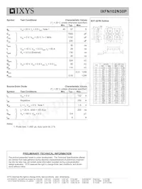 IXFN102N30P數據表 頁面 2