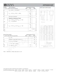 IXFR26N100P Datenblatt Seite 2