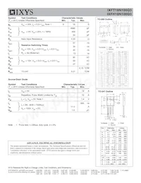 IXFT18N100Q3 Datasheet Page 2