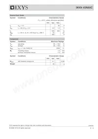 IXKN45N80C Datenblatt Seite 2