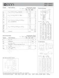 IXTH75N15 Datenblatt Seite 2