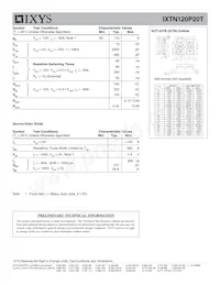 IXTN120P20T Datasheet Pagina 2
