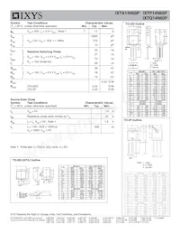 IXTQ14N60P Datenblatt Seite 2