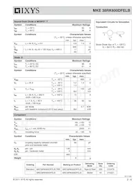 MKE38RK600DFEL-TUB數據表 頁面 2
