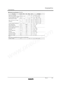 RSS090P03FU7TB Datasheet Pagina 2