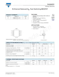 SI4368DY-T1-GE3數據表 封面