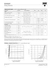 SI4442DY-T1-GE3 Datasheet Page 2