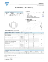 SI4632DY-T1-GE3 Datasheet Copertura