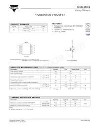 SI4874BDY-T1-GE3 Datenblatt Cover