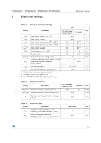 STB20NM60-1 Datasheet Page 3