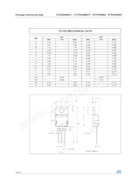 STB20NM60-1數據表 頁面 12