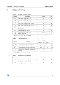 STB75N20 Datasheet Page 3