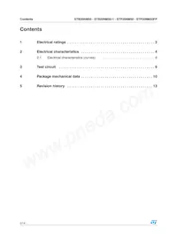 STP20NM50FP Datenblatt Seite 2