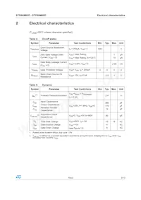 STP8NM60D Datasheet Page 3